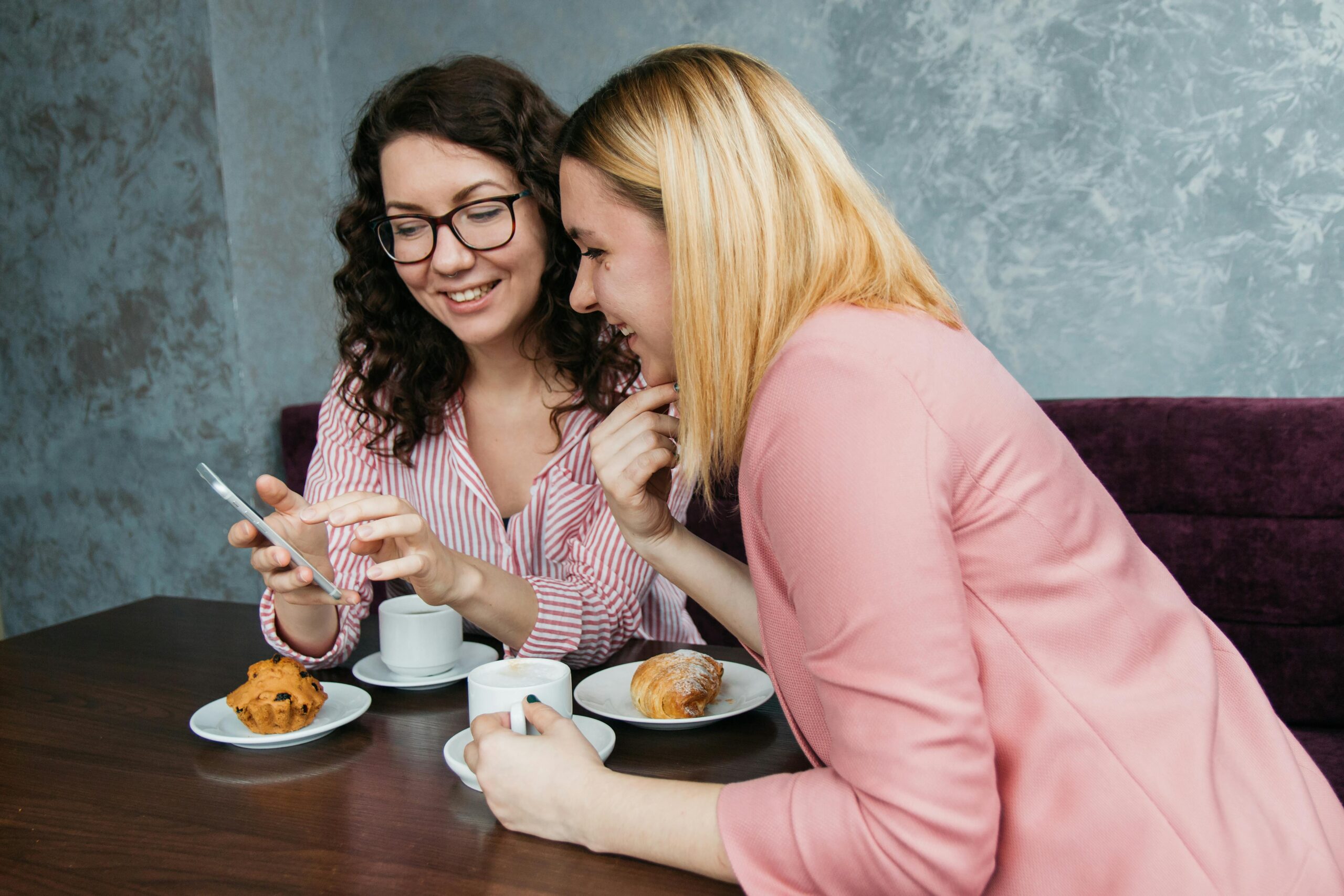 Photo by Anastasiya Gepp: https://www.pexels.com/photo/two-women-looking-on-smartphone-2040745/